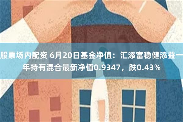 股票场内配资 6月20日基金净值：汇添富稳健添益一年持有混合最新净值0.9347，跌0.43%