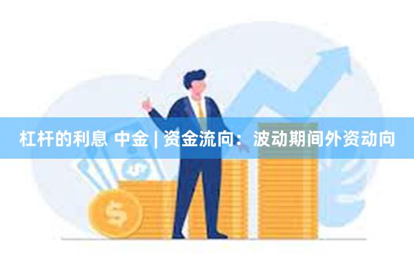 杠杆的利息 中金 | 资金流向：波动期间外资动向