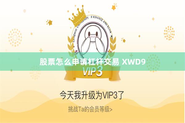 股票怎么申请杠杆交易 XWD9