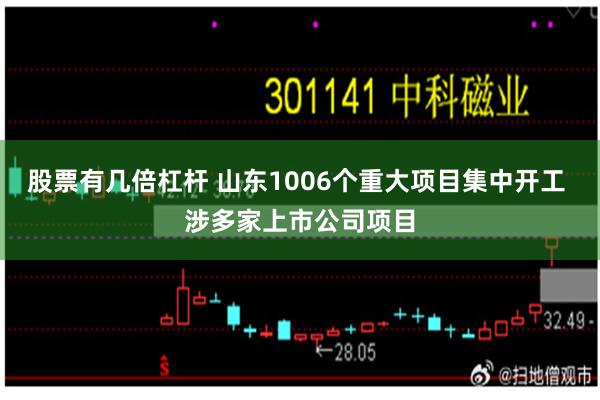 股票有几倍杠杆 山东1006个重大项目集中开工 涉多家上市公司项目